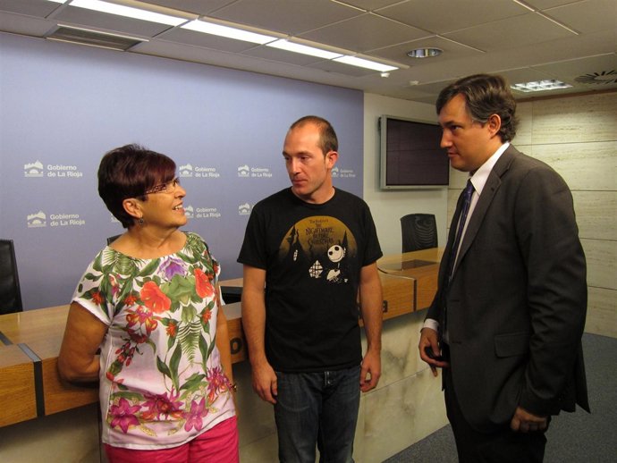 Pérez Pastor, García Rubio y Madurga, en la presentación