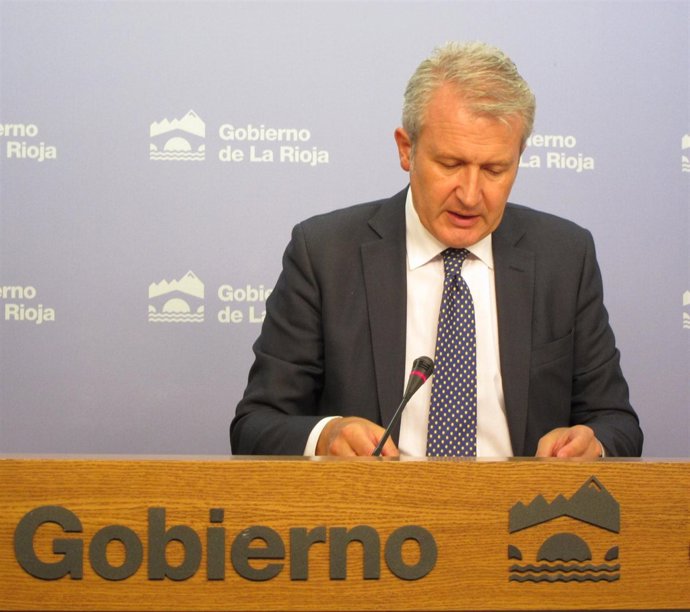 Emilio del Río, portavoz del Gobierno riojano