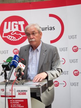 El Secretario General De UGT Asturias, Justo Rodríguez Braga