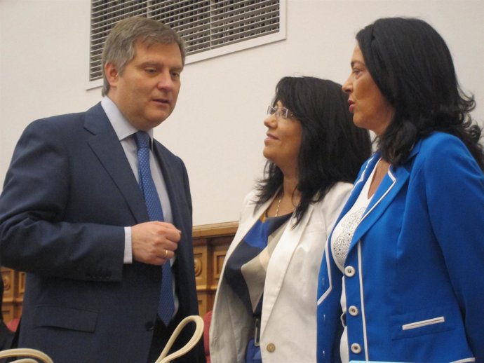 El portavoz del PP antes del pleno