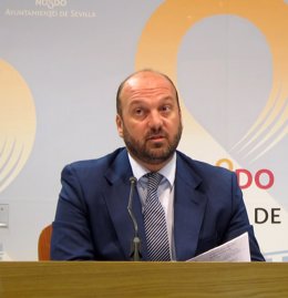 El portavoz del equipo de gobierno del Ayuntamiento de Sevilla, Francisco Pérez