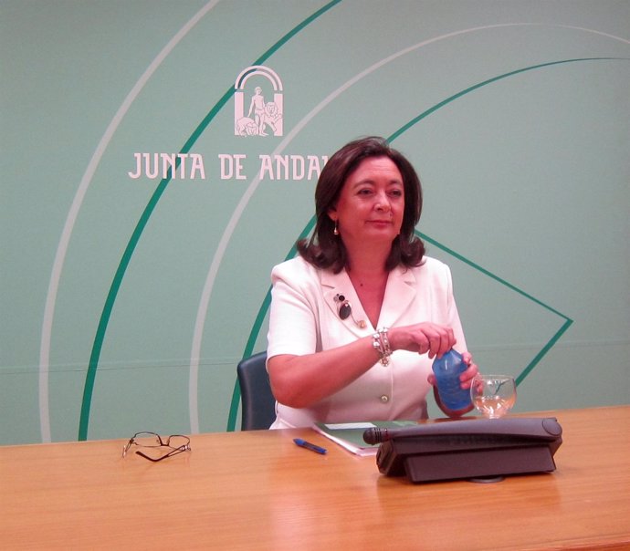 La Consejera De Educación, Mar Moreno, En Rueda De Prensa