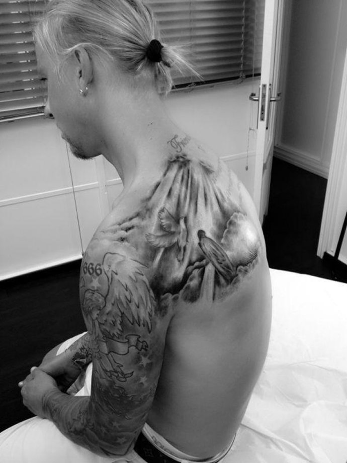 Guti nuevo tatuaje