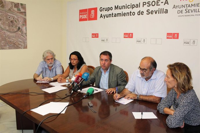 Espadas durante la rueda de prensa