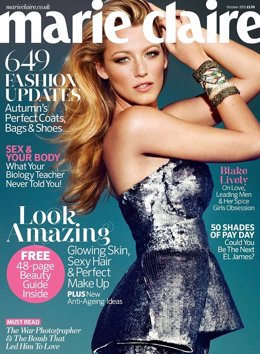 Blake Lively para Marie Claire