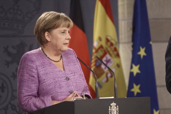 Merkel en La Moncloa