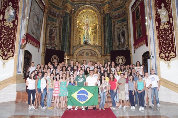 Alumnos brasileños