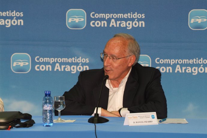 El exdiputado nacional del PP  Manuel Pizarro.