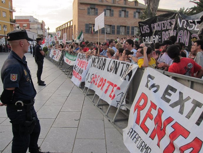 Manifestación Día Extremadura