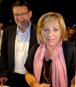 Elena Valenciano Y Ximo Puig En Alicante