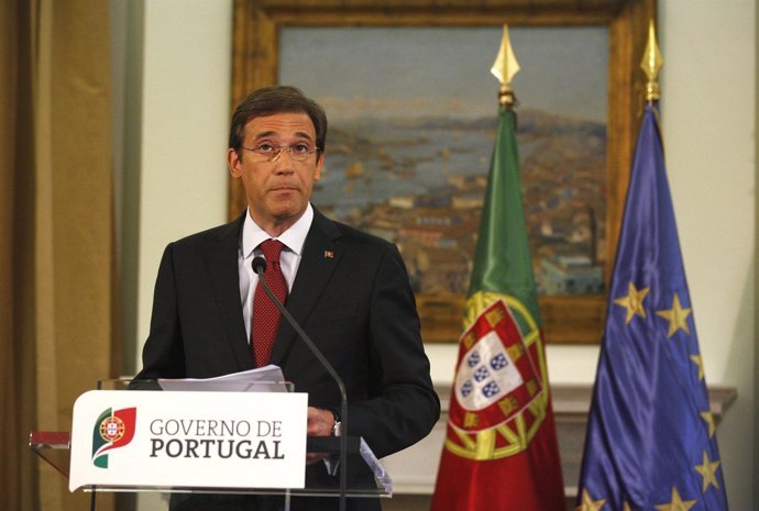 El primer ministro portugués, Pedro Passos Coelho