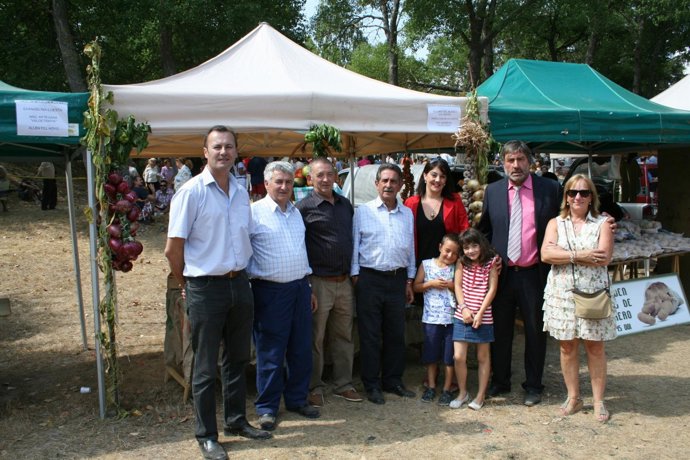 Autoridades en la Feria 