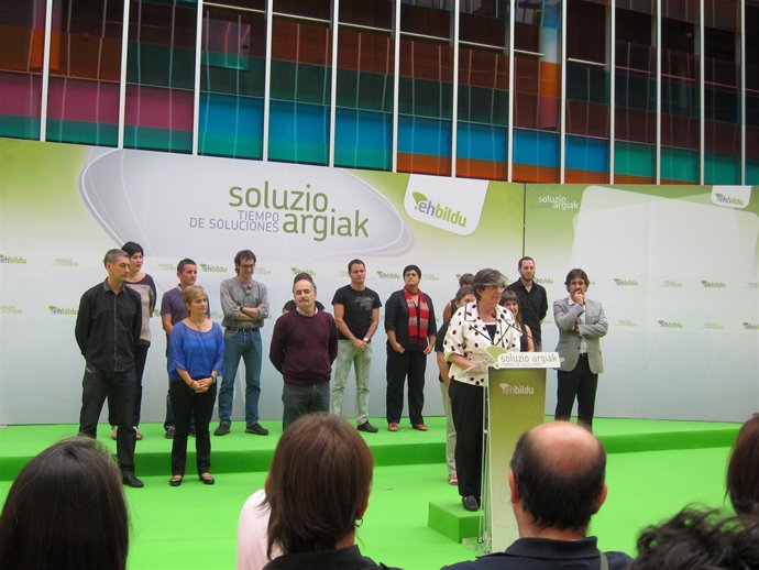 PRESENTACIÓN LISTAS EH BILDU 