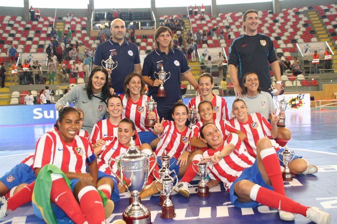 Atlético de Madrid Navalcarnero campeón Supercopa fútbol sala femenino