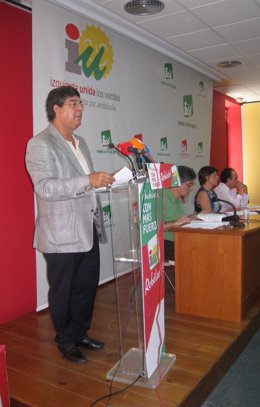 Reunión de cargos públicos de IU Andalucía con Valderas y Cortés