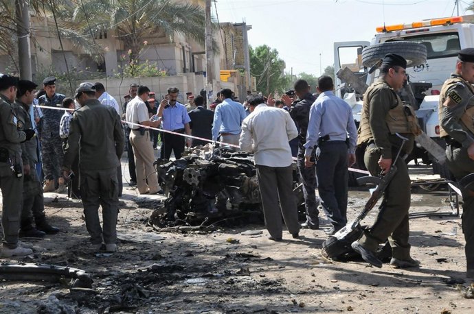 Cadena de atentados en Irak