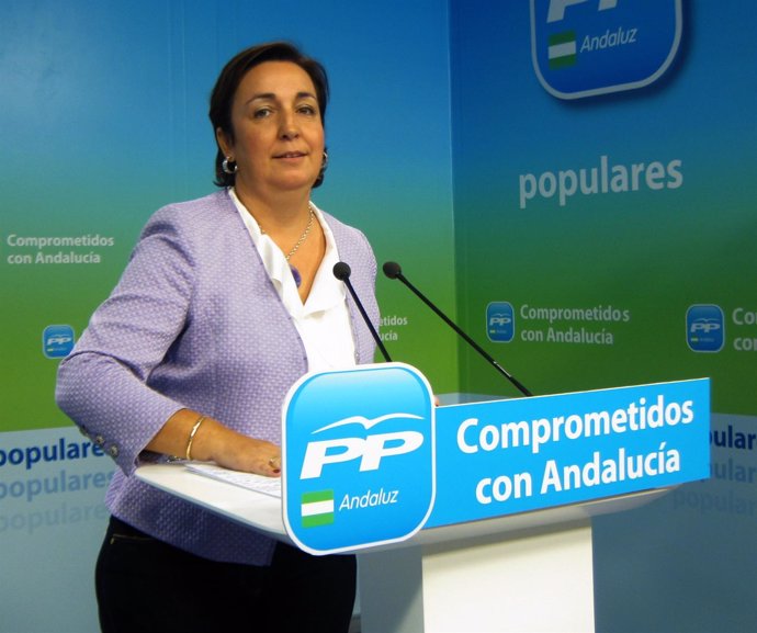 Ana María Corredera,  en rueda de prensa