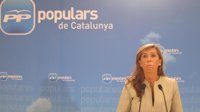 El PP acusa a Mas de dar apoyo logístico y usar la manifestación como "coartada"