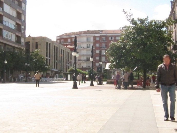 Torrelavega, Plaza Del Ayuntamiento