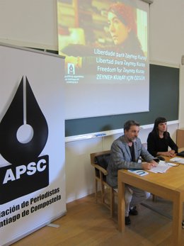 La APSC "Apadrina" A La Periodista Turca Zeynep Kuray, Acusada De Terrorismo