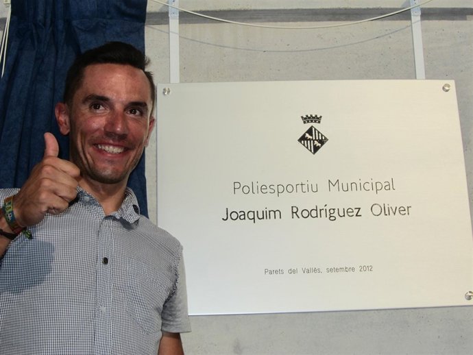 Purito Rodríguez homenaje pabellón Parets del Vallès