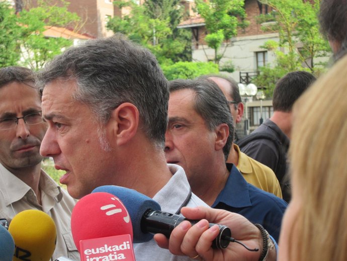 El presidente del pnv iñigo urkullu