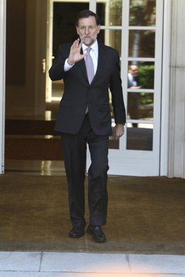 Mariano Rajoy, en Moncloa