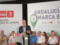 Griñán llama al PSOE a una "ofensiva movilizadora" contra los que "impugnan el modelo social y de estado"