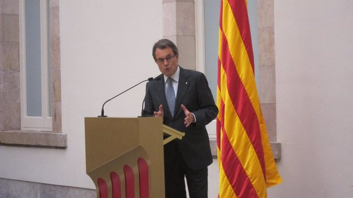 El Presidente De La Generalitat, Artur Mas