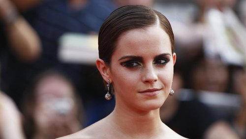La Actriz Emma Watson Durante La Premier De La Última Parte De Harry Potter