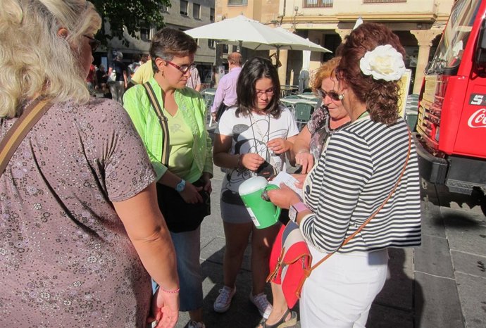 Cuestación este martes en la Plaza del Corrillo de Salamanca