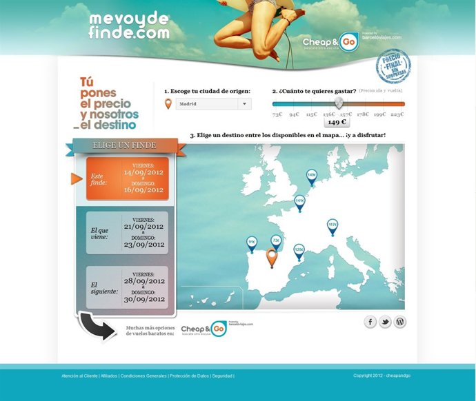 Nuevo buscador de Barceló Viajes