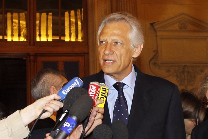 El Ex Primer Ministro Francés Dominique De Villepin