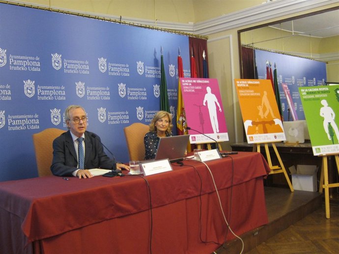 Valentín Alzina y Maite Martínez