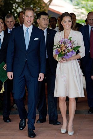 Duques de Cambridge de visita oficial a Singapur