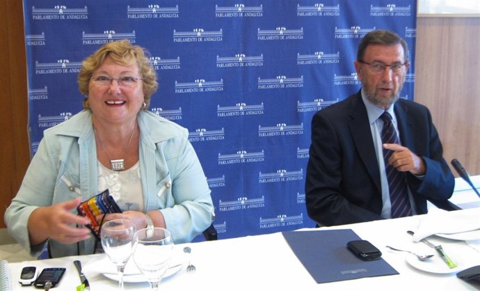 Manuel Gracia, hoy junto a Aurora Atoche