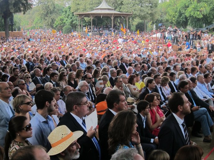 Acto Institucional De La Diada En La Ciutadella