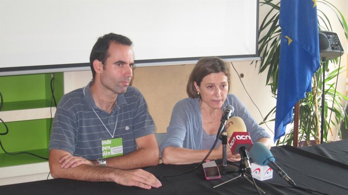 FOTO:    La Presidenta De La Asamblea Nacional Catalana (ANC), Carme Forcadell