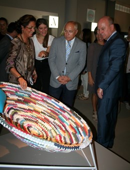 El Conseller Máximo Buch Y El Rector Juan Juliá En La Inauguración De La Muestra