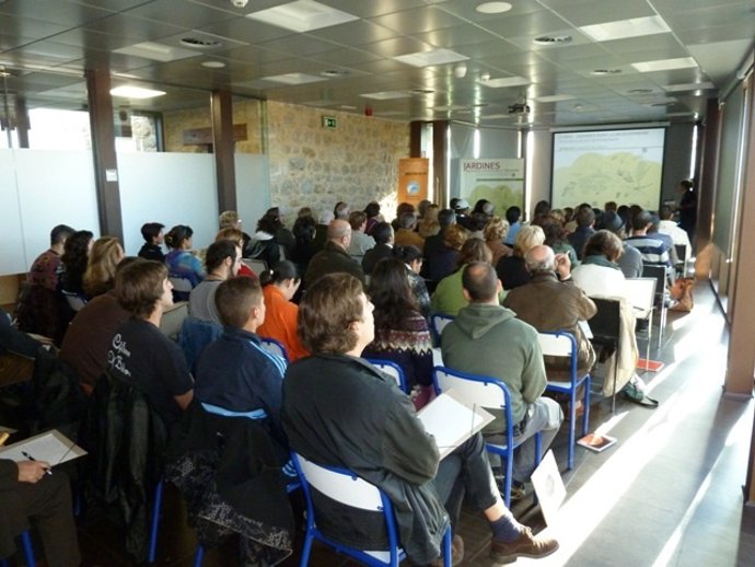 Curso en el centro de interpretación del litoral 