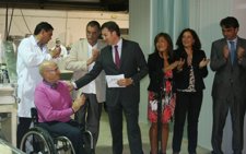Alberto Núñez Feijóo visita Oleiros