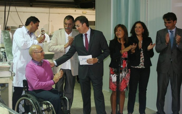 Alberto Núñez Feijóo visita Oleiros