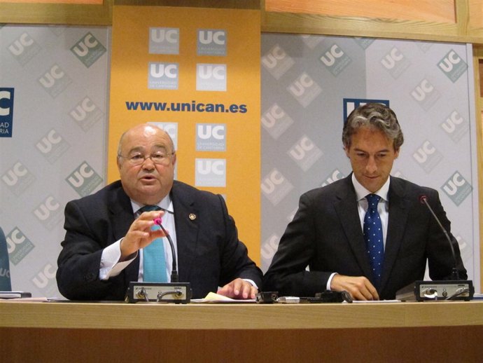 Rector UC, José Carlos Gómez Sal, Y Alcalde De Santander, Íñigo De La Serna