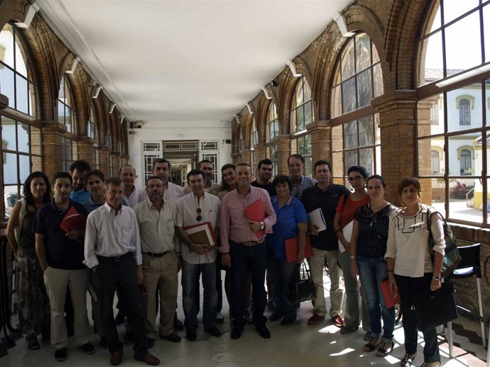 Cargos públicos de IU asistentes a la reunión