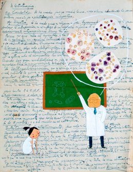 Exposición Cal·Ligrafies De La Malaltia. Lletra De Metge En Valencia