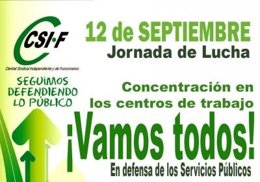 Cartel de la convocatoria