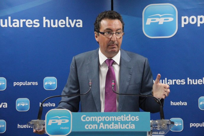 El Presidente Provincial Del PP De Huelva, Manuel Andrés González.