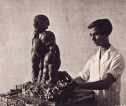 La Artista Margarita Gil Roësset. 