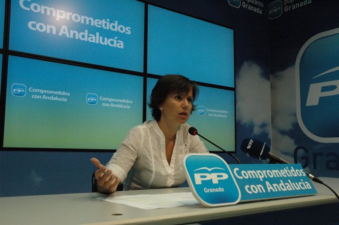 La Parlamentaria Andaluza Del PP, Ana Vanessa García.
