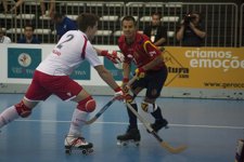 Hockey patines selección española Inglaterra Campeonato Europa